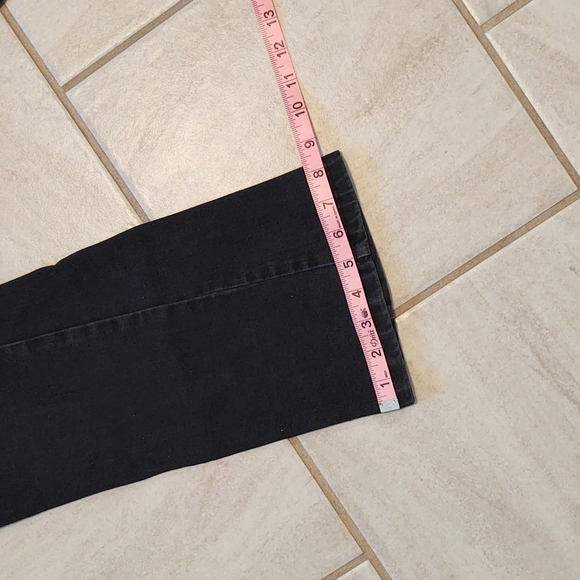 St.John's Bay Black Wash Slim Pocket Boot Cut Jeans P6 - Picture 7 of 13